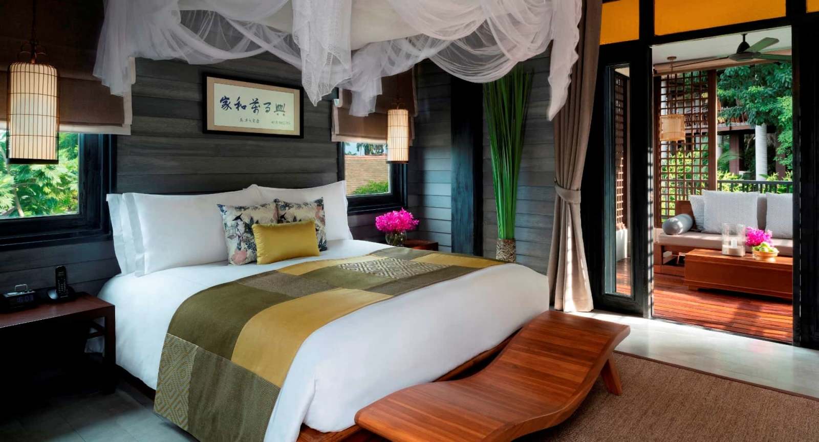 Deluxe Lawana room interior at Anantara Lawana Koh Samui